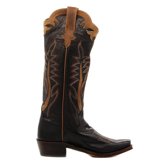 Rios of Mercedes Exclusive Black Sleek Buffalo Ladies' Boot - Picture 4 of 6